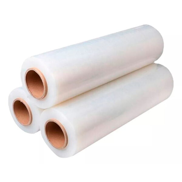 Film Stretch Transparente para Embalar 200m x 500mm x 20mic 6 Rollos